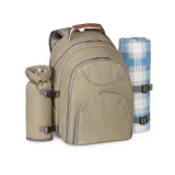 Rucsac termic pentru picnic din poliester reciclat 600D, de înaltă densitate Villa – cu imprimare personalizată — fotografia 1