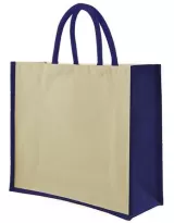 Tote bag Iuta si Bumbac Bangalore - Jute and Cotton Shopper Bag — fotografia 2