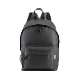 Rucsac din poliester reciclat (R-PET) cu buzunar exterior cu fermoar – cu imprimare personalizată — fotografia 2