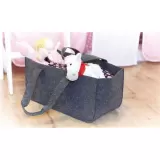 Tote bag din pasla pentru lemne Homy — fotografia 3