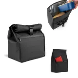 Geantă termică PU „roll top” cu izolație PEVA (7L) Azores cooler bag – cu imprimare personalizată — fotografia 2