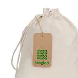 Etichetă dreptunghiulară fabricată din hârtie 100% reciclată (700 g/m²) Label Rectangular – cu imprimare personalizată — fotografia 5