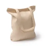 Bag Lucix greige din bumbac 230 g/m² cu fermoar — fotografia 1