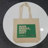 Tote bags groasa din bumbac cu burduf SBT 240 G/M² – Natur — fotografia 6