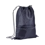 Rucsac din poliester 210T, cu plasă și închidere cu șnur – cu imprimare personalizată — fotografia 1