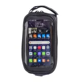 Geantă de bicicletă din poliester 600D cu suport pentru telefon mobil – cu imprimare personalizată — fotografia 5