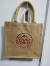 Tote bag iuta midi - Jute Midi Tote — fotografia 7