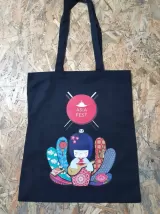 Tote bags din bumbac de cumparaturi cu mânere lungi Mountain — fotografia 10
