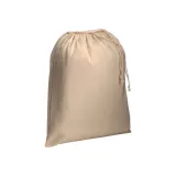 Pungă din bumbac cu șnur, 120 g/m², 25 x 30 cm – cu imprimare personalizată — fotografia 1