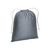Pungă cadou din bumbac reciclat, 150 g/m², 25 x 30 cm – cu imprimare personalizată — fotografia 1