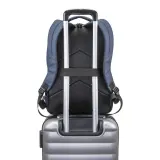 Rucsac pentru laptop (15) fabricat din PET reciclat (R-PET) – cu imprimare personalizată — fotografia 6