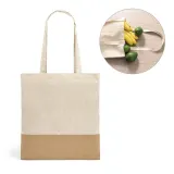 Tote bag din bumbac 100% (160 g/m²) Mercat — fotografia 2