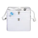 Geantă termoizolantă din R-pet cu interior argintiu – cu imprimare personalizată — fotografia 2