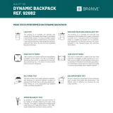 Rucsac 2 în 1 Dynamic backpack I – cu imprimare personalizată — fotografia 5