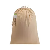 Pungă cadou din bumbac organic, 140 g/m², 40 x 50 cm – cu imprimare personalizată — fotografia 2