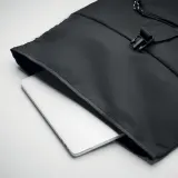 Rucsac rolltop 600D RPET Napa — fotografia 5
