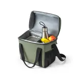 Geantă frigorifică căptușită din poliester reciclat 600D ripstop 11 L Roma M – cu imprimare personalizată — fotografia 15