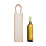 Pungă din iută pentru o sticlă Campo Di Vino — fotografia 2