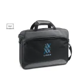 Geantă pentru laptop 15.6'' din poliester 600D 2Tone și 300D Santana – cu imprimare personalizată — fotografia 4