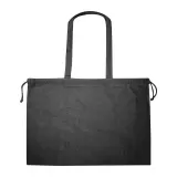 Tote bag mare din bumbac organic cu mânere lungi si snur strangere 180 g/m² — fotografia 5