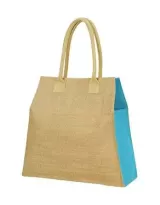 Tote bag Iuta cu fermoar - Leisure Jute Bag — fotografia 2