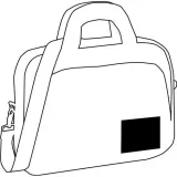 Geanta laptop reporter Silver Ray — fotografia 3
