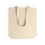 Tote bags din Bumbac Organic SBT 280g/m² cu burduf - Natur — fotografia 1