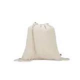 Rucsac 100% bumbac reciclat (180 g/m²) Maiorca – cu imprimare personalizată — fotografia 1