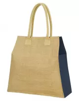 Tote bag Iuta cu fermoar - Leisure Jute Bag — fotografia 1