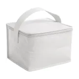 Geantă termoizolantă din material nețesut R PET. Căptușeală interioară argintie – cu imprimare personalizată — fotografia 1