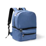 Rucsac Soloy din RPET 300D cu fermoar — fotografia 5