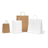 Pungă de hârtie kraft (115 g/m²) Leia – cu imprimare personalizată — fotografia 6