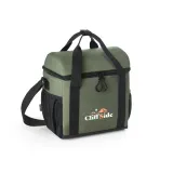 Geantă frigorifică căptușită din poliester reciclat 600D ripstop 11 L Roma M – cu imprimare personalizată — fotografia 4