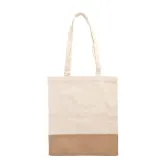 Tote bag din bumbac/iută Wave — fotografia 4