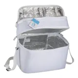 Geantă termoizolantă din R-pet cu interior argintiu – cu imprimare personalizată — fotografia 4