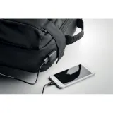 Rucsac laptop din 300D RPET Singapore — fotografia 8
