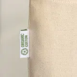 Pungă de cumpărături din bumbac organic, 220 g/m², cu mânere lungi – cu imprimare personalizată — fotografia 5