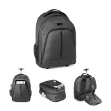 Rucsac troler pentru laptop 15.6'' din poliester 600D Eindhoven – cu imprimare personalizată — fotografia 2