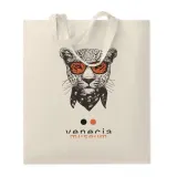 Tote bag cumpărături din bumbac Marketa + — fotografia 3