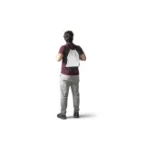 Rucsac cu snur (200 g/m²) Syros – cu imprimare personalizată — fotografia 7