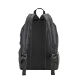 Rucsac din poliester reciclat (R-PET) cu buzunar exterior cu fermoar – cu imprimare personalizată — fotografia 3
