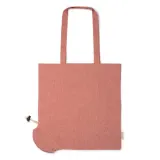 Tote bag Plika pliabilă din bumbac reciclat 120 g/m² — fotografia 2