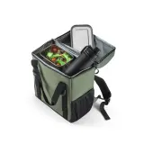 Rucsac termic căptușit din poliester reciclat 600D ripstop 16 L Roma L – cu imprimare personalizată — fotografia 14