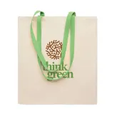 Tote bag din bumbac 140 gr/m² Zevra — fotografia 3