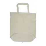 Tote bag pliabilă bumbac Ferra, 140 g/m² — fotografia 5