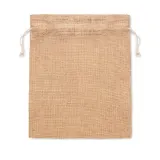 Săculeț cadouri de iută 14x 22cm Jute Small — fotografia 2