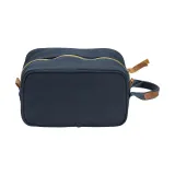 Trusă de cosmetice din pânză reciclată, cu mâner lateral – cu imprimare personalizată — fotografia 2