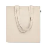 Tote bag din bumbac organic Bente — fotografia 3
