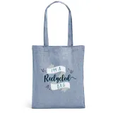 Tote bag din bumbac reciclat (140 g/m²) Rynek — fotografia 4
