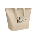 Tote bag cumpărături din bumbac Puri — fotografia 4